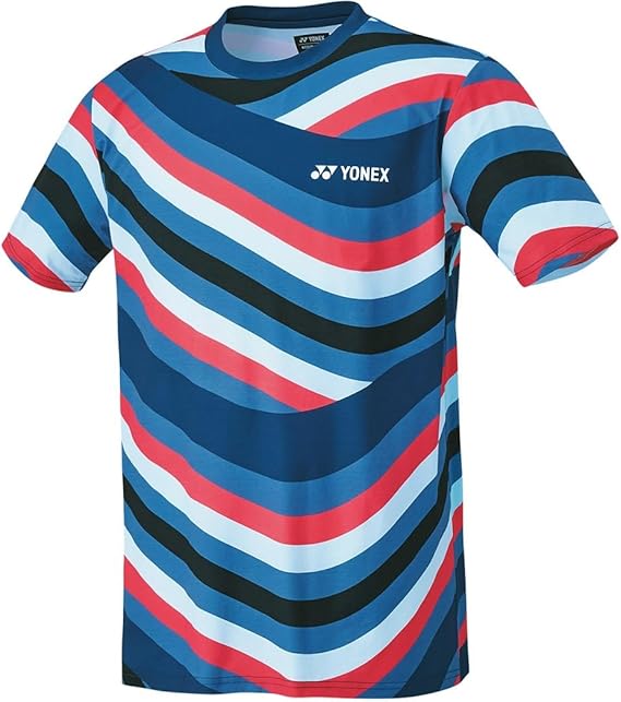 YONEX 半袖シャツ Kyukoku Amazon | [ヨネックス] 半袖シャツ ドライTシャツ インディゴ
